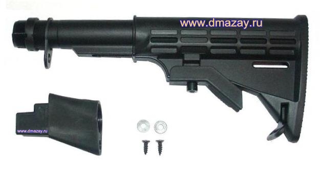       (6 )        LEAPERS () UTG RB-A68747B-KT AK Collapsible Stock Combo Kit      